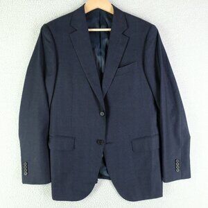 Pal Zileri Blazer Mens 38S Short Blue Two Button Vented Business Casual